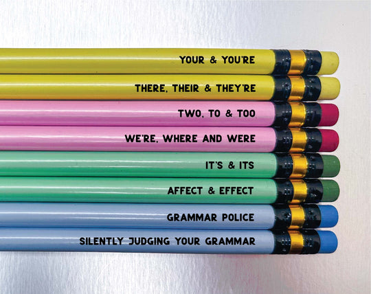 Pencils &amp; Stationary