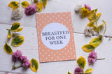 Bright Floral Breastfeeding Journey Cards ®