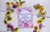 Bright Floral Breastfeeding Journey Cards ®