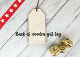 Reusable Gift Tag - Xmas Gonk