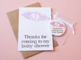 A6 Postcard Print - Thanks Baby Shower