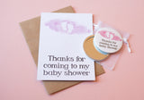 A6 Postcard Print - Thanks Baby Shower
