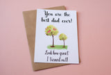 A6 Postcard Print - Best Dad Ever