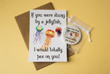 A6 postcard print - Jellyfish