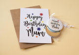 A6 postcard print  - Birthday Mum