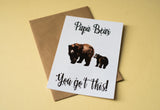 A6 Postcard Print - Papa Bear