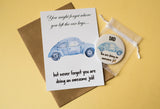 A6 postcard print - Car Keys Awesome Job