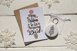 Christmas Tree Dad A6 Postcard