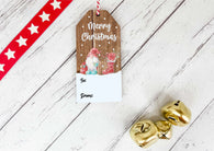 Reusable Gift Tag - Xmas Gonk