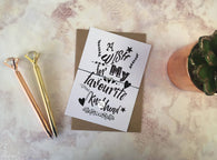 SWEARY A Wish for my Favourite Kn*bhead Wish Bracelet