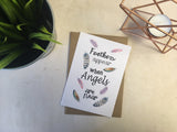 A6 Postcard Print - Feathers Appear