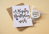 A6 postcard print - Happy Birthday Wish