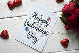 A6 Postcard Print- Happy Valentines Day - Valentines Day