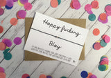 Sweary Wish Bracelet Happy F*cking Bday