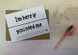 Wish Bracelet - I'm here if you need me