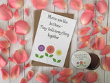 A6 postcard print  - Mums are like Buttons