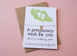 A6 Postcard Print - Pregnancy Wish