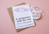 A6 Postcard Print - Pregnancy Wish