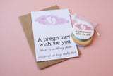 A6 Postcard Print - Pregnancy Wish