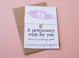 A6 Postcard Print - Pregnancy Wish