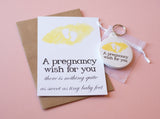 A6 Postcard Print - Pregnancy Wish