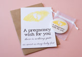A6 Postcard Print - Pregnancy Wish