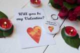 A6 Postcard Print- Will You Be My Valentine? - Valentines Day