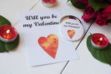 A6 Postcard Print- Will You Be My Valentine? - Valentines Day