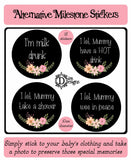 Alternative Journey Stickers - Chalkboard Floral