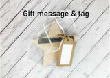 Superstar Teacher large wooden star magnet
