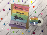 After every storm there is a rainbow of hope Wish Bracelet