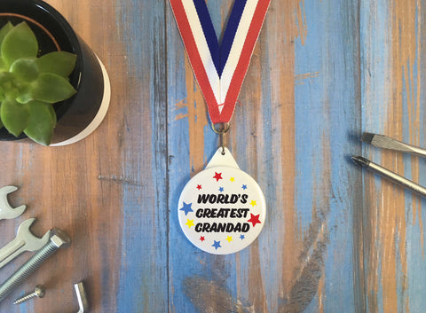 World's Greatest Grandad Medal