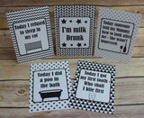 Alternative Baby Journey Cards ® Monochrome