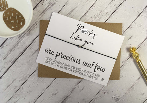 Sweary Wish Bracelet Pr*cks Like You Are Precious And Few