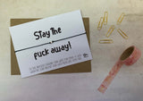 Sweary Wish bracelet - Stay the f*ck away