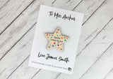 Superstar Teaching Assistant magnet card
